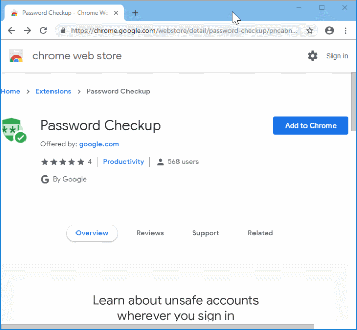 Check if your passwords are leaked pic1