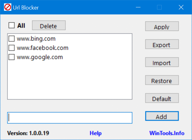 block websites on Windows 10 pic6.1
