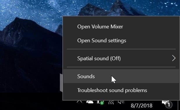 change Windows 10 startup sound pic1