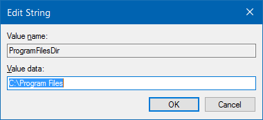 change default installation directory Windows 10 pic3