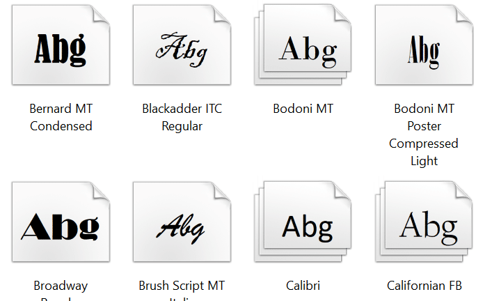 install new fonts from Store in Windows 10